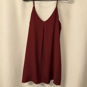Tobi Burgundy Cami Dress